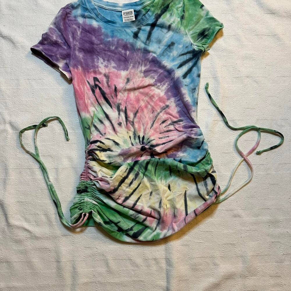 Pink victoria secret tie dye